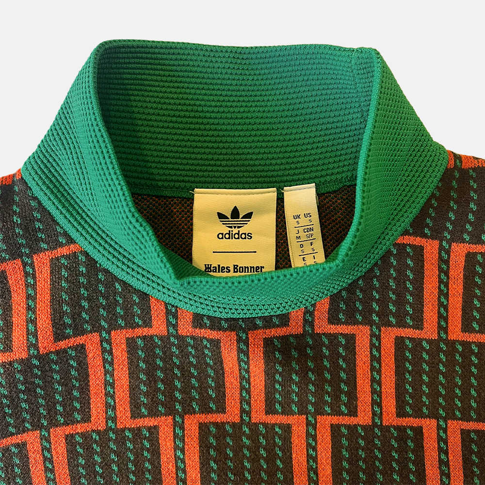 Super Flea Market+Adidas x Wales Bonner+Colorful printed sweater+Patrick Mason1